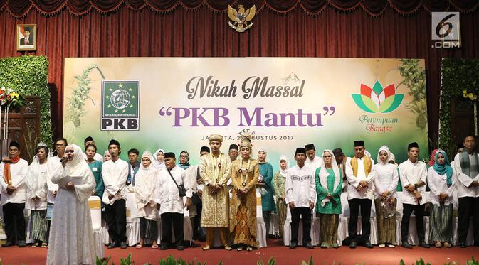 PKB Mantu Momen Nikahkan Masyarakat Tak Mampu.