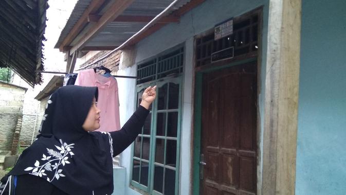 Kontrakan yang diduga penampungan tindak pidana perdagangan orang (Liputan6.com/Pramita) Kontrakan yang diduga penampungan tindak pidana perdagangan orang (Liputan6.com/Pramita)