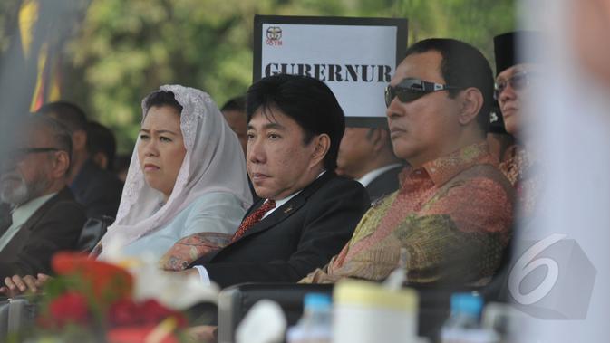 Kerennya Tommy Soeharto di HUT Kopassus Guruh Soekarno Putra (Liputan6.com/Herman Zakharia)