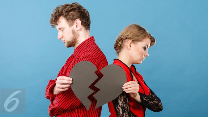 Putus Cinta atau Putus Hubungan Ilustrasi Foto Putus Cinta (iStockphoto)