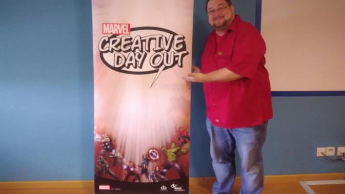 C.B Cebulski C.B Cebulski, Chief Editor Marvel Comics (Liputan6.com/ Ratnaning Asih)