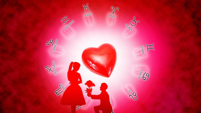 Zodiak Ilustrasi zodiak percintaan (iStockphoto)